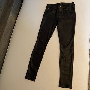 7 For All Mankind Faux Leather Pants